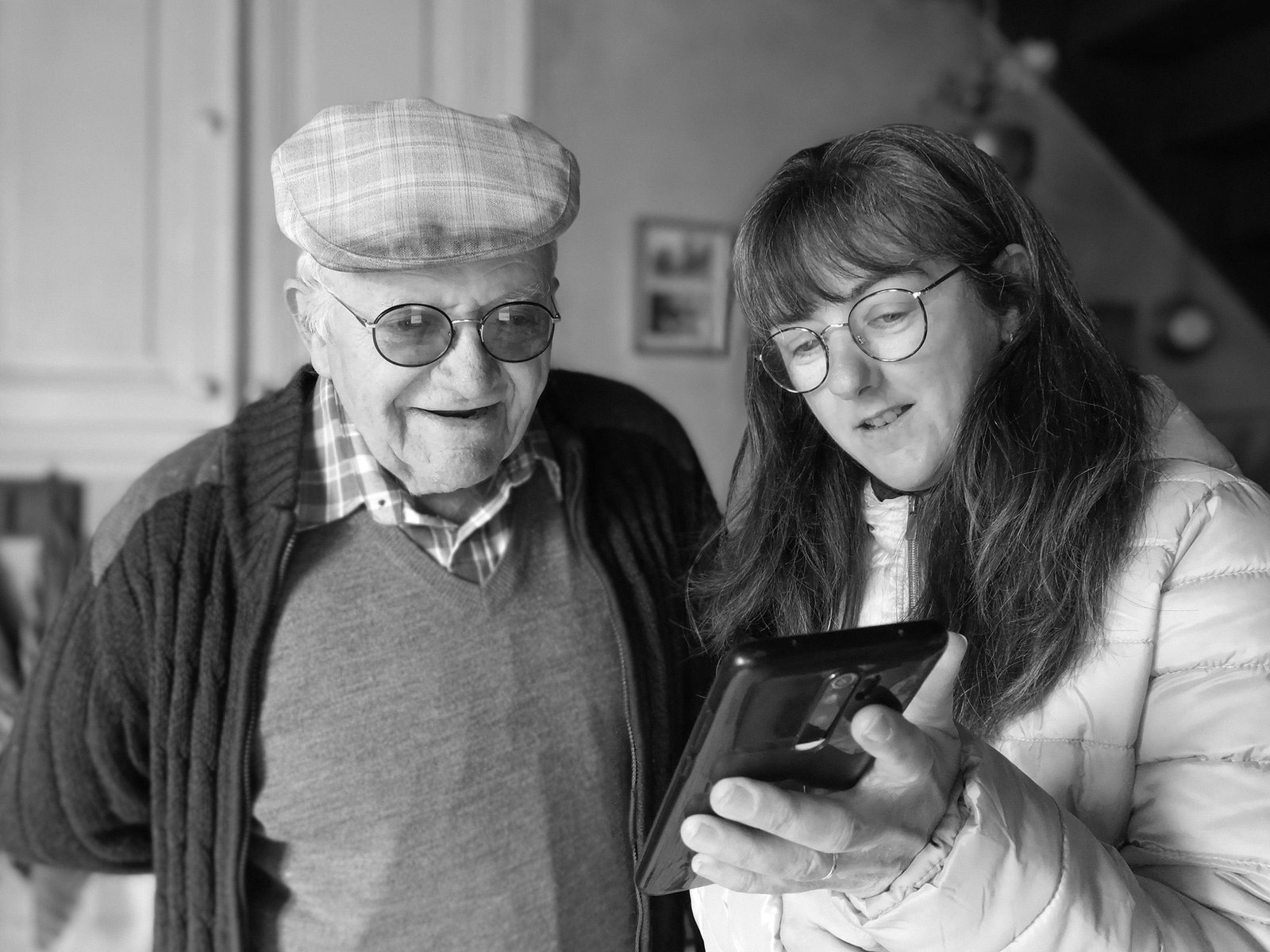 Accompagnement numérique à domicile, séance chez le client